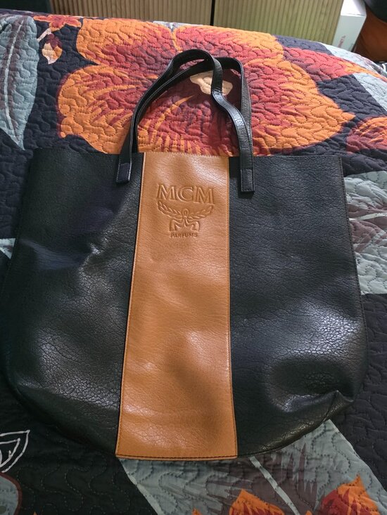 MCM Handbags - MCM Parfums COLORBLOCKED TOTE